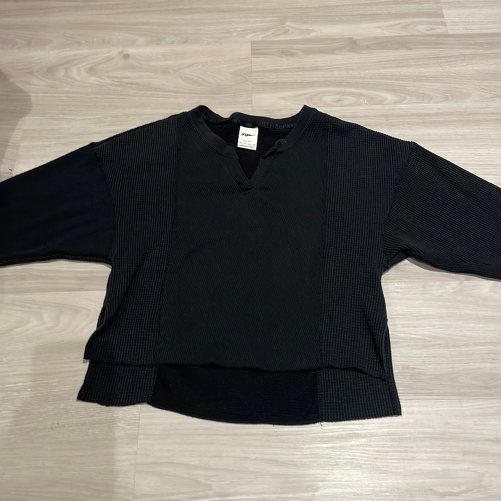 Nike Dri-Fit Black Womens XS Sweatshirt